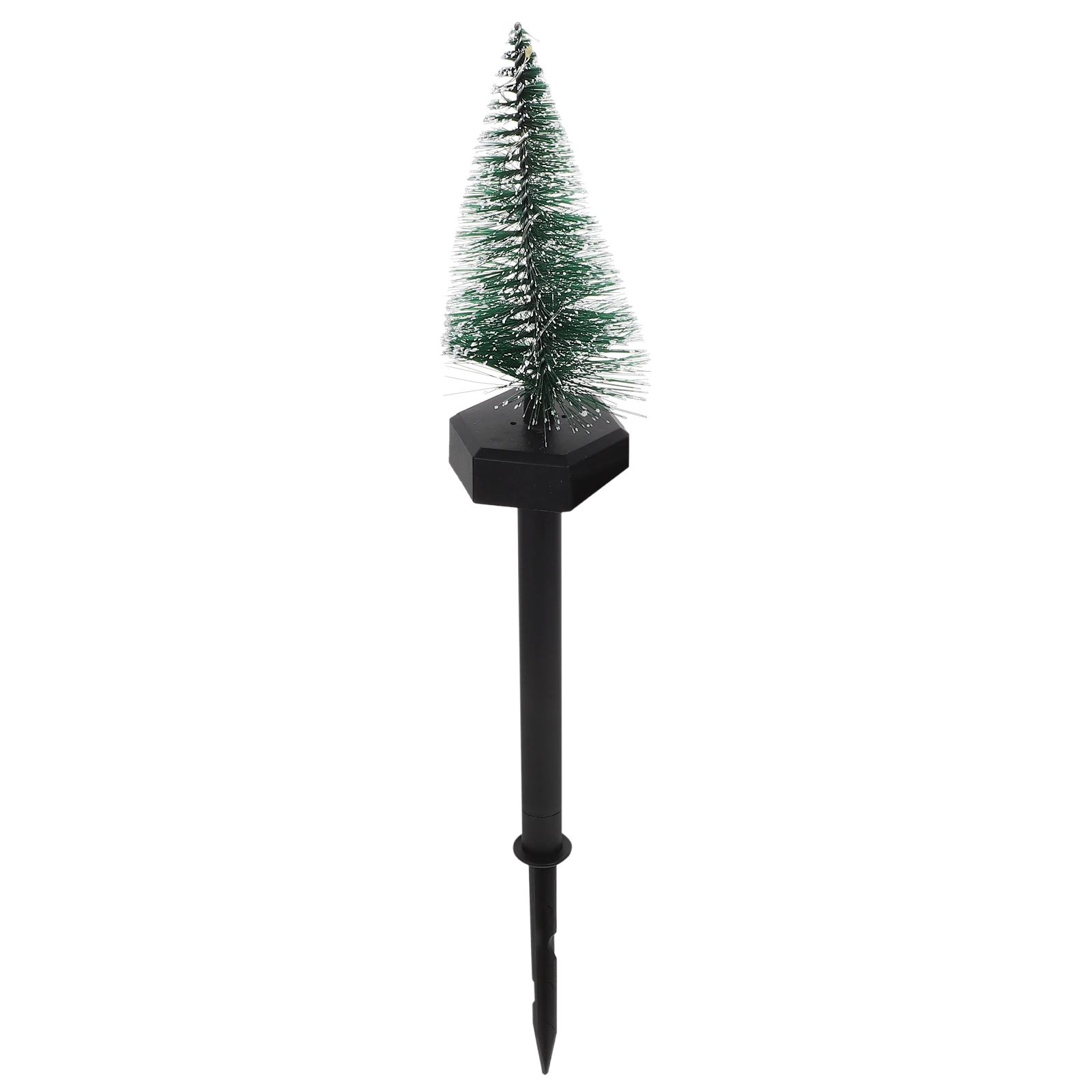 

Solar Christmas Tree Lights Walkway for outside Xmas Trees Lawn Lamp Powered Outdoor Garden Plastic Holiday