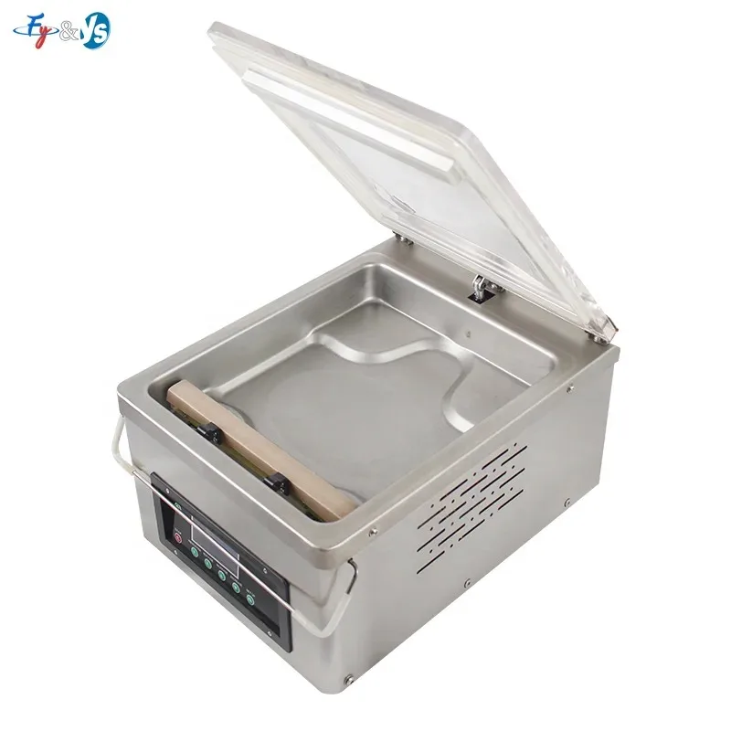 DZ-260D Easy to Control Operate Steadily Single Chamber Vacuum Sealer Packaging Machine