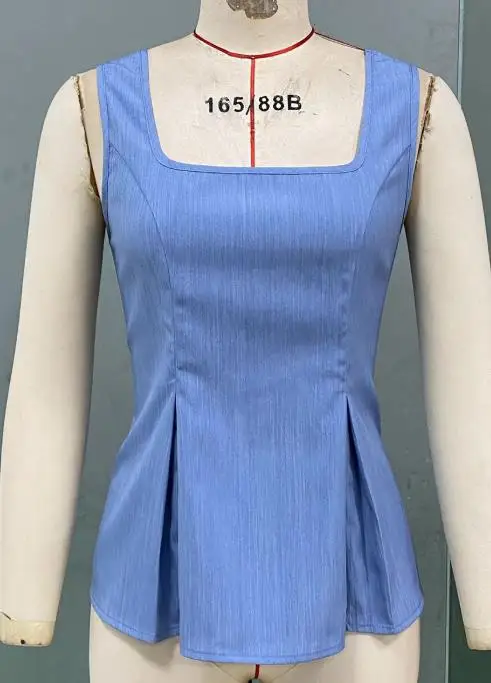 

Woman Sleeveless Camisole with Drawstring 2025 Summer Vest Slim Pullover Top Women's Clothing New Fashion Casual Tank Tops