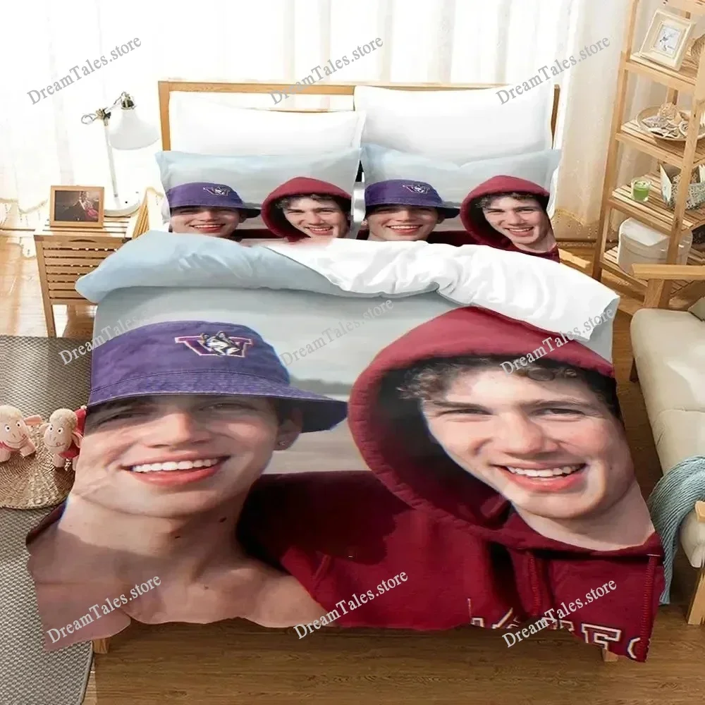 3D Print Vinnie Hacker Bedding Set Duvet Cover Bed Set Quilt Cover Pillowcase Comforter King Queen Size Boys Adult Bedding Set74