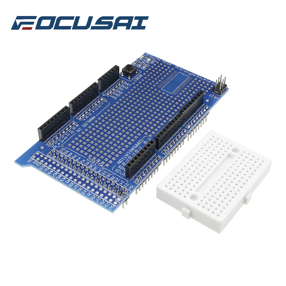 FOCUSAI MEGA2560 bread prototype expansion board V3 Expansion Development Board Mini PCB Breadboard For Arduino