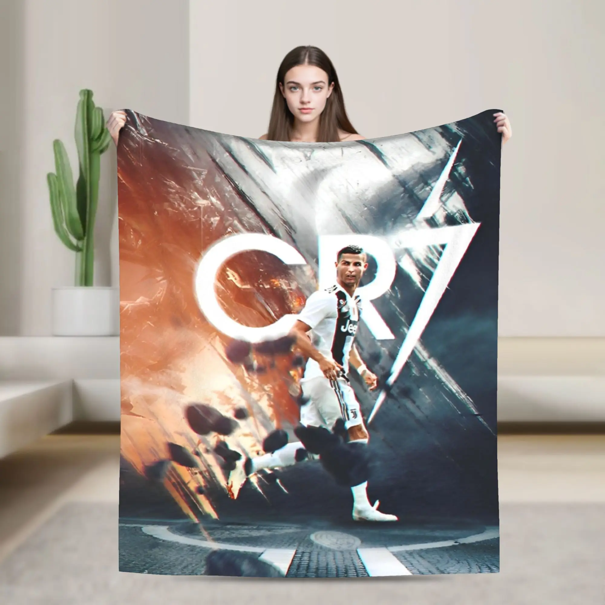 

Одеяло C Ronaldos, нечеткая новинка, теплое одеяло для постельного белья, гостиной, текстильный декор