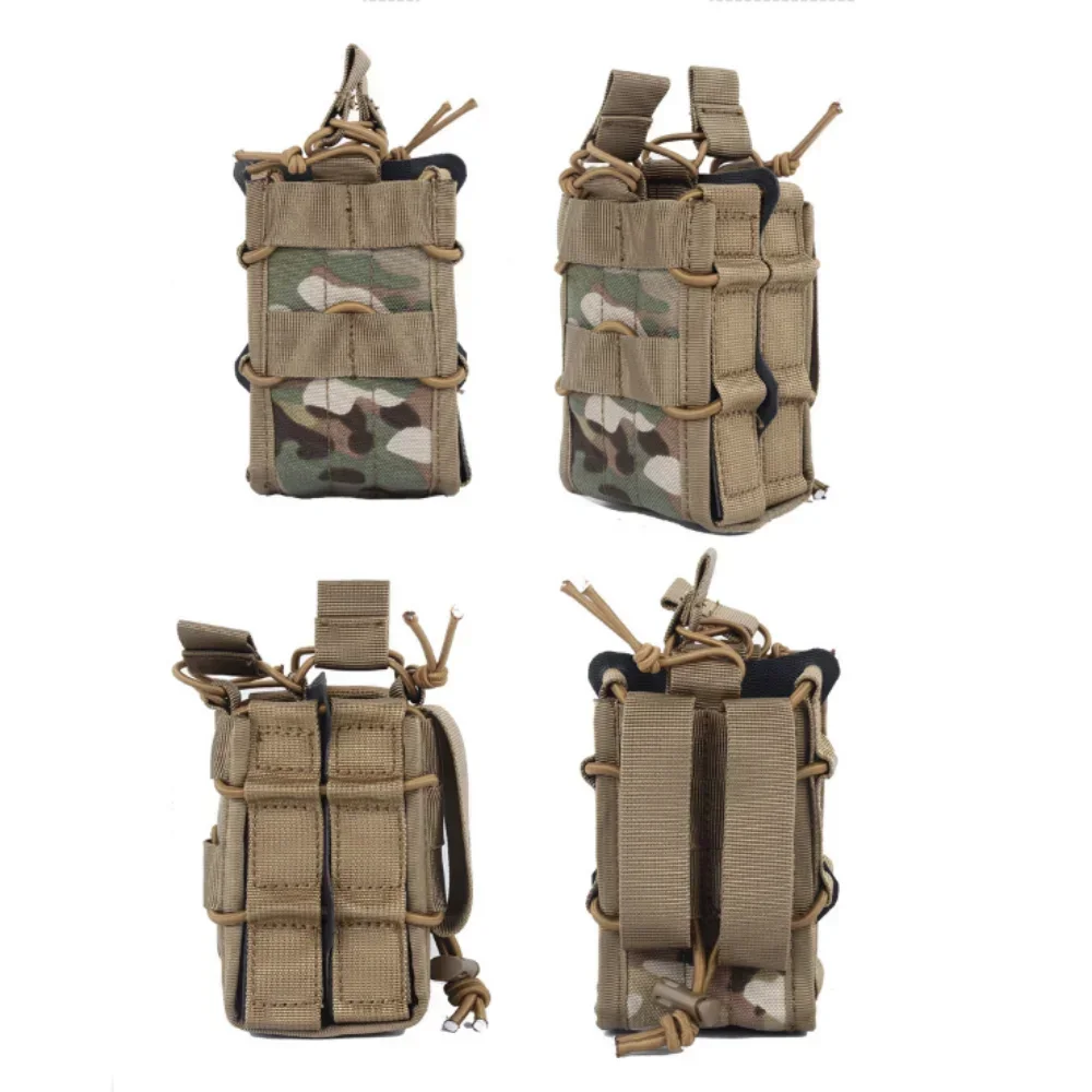 Tactical Molle Single Double Magazine Pouch for M4 M14 M16 AR15 G36 Magazine Hunting Outdoor Tool Waist Mag Holder