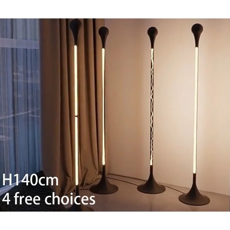 

Vertical floor lamp living room sofa modern and simple wall corner internet red light bedroom design atmosphere lamp