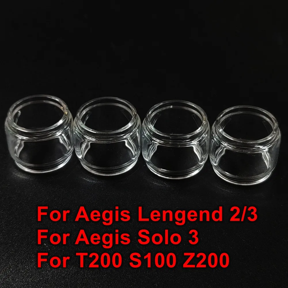 

High Quality Glass Aegis Lengend 2/3 Solo 3 T200 S100 Z200 Kit Shade Cylinder Lampshade Replacement Glass Transparent
