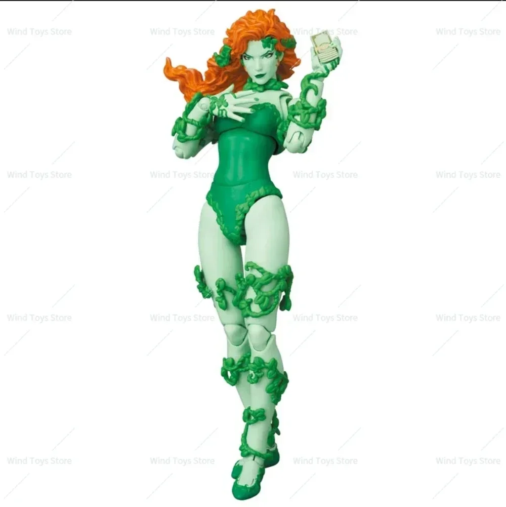 100% 오리지널 Mafex 198 Mafex 포이즌 아이비 배트맨 허쉬 Ver. 재고 있음 애니메이션 액션 컬렉션 피규어 모델 장난감 Figura