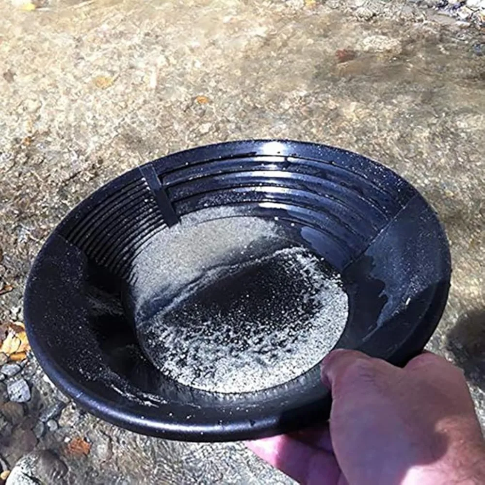 New Plastic Gold Washing Pan Gold Washing Prospecting Gold Gold Washing Sieve Prospecting Gold Bowl River