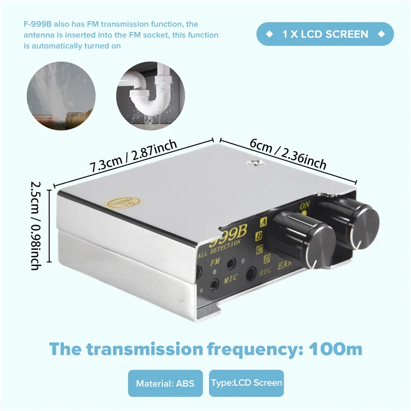 

Y43A-F999B Детектор утечки воды Бытовой настенный детектор утечек с вилкой европейского стандарта