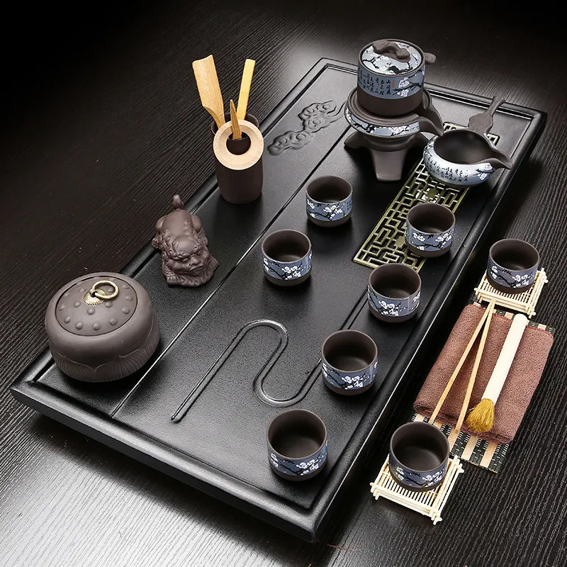 

Small Serving Tea Tray Luxury Rustic Nordic Rectangle Tableware Drainage Tea Tray Valet Decorative Bandejas Home Decorationgs