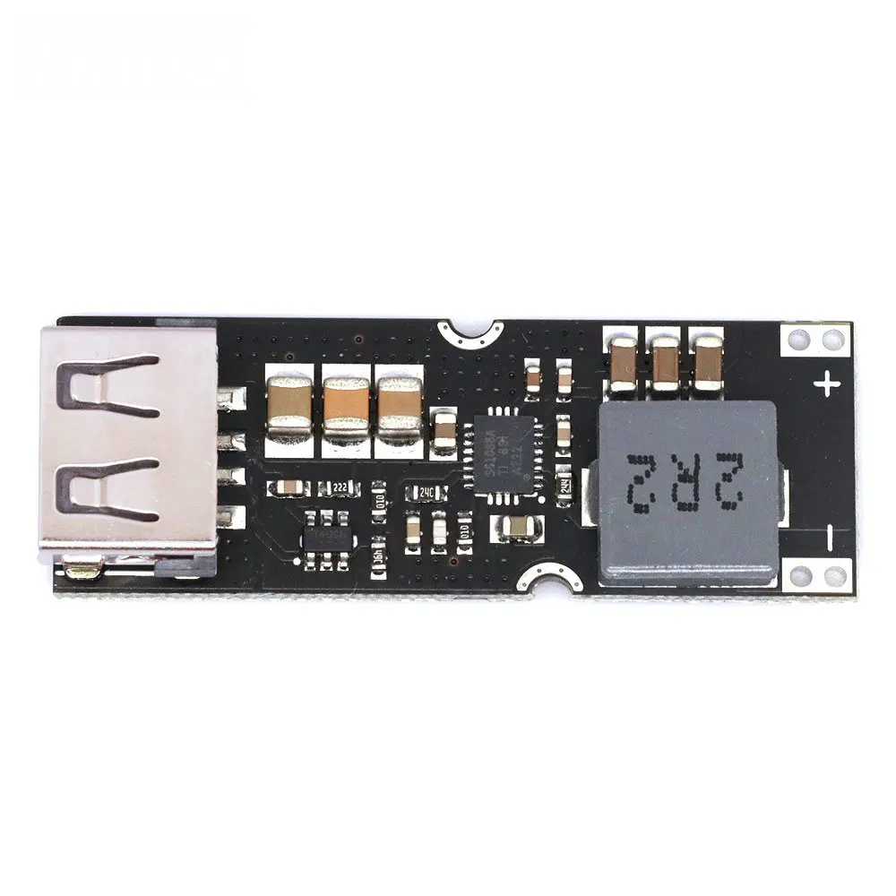 TPS61088 Single Cell Lithium Battery Boost Power Module Board 3.7V 4.2V Liter 5V 9V 12V USB Mobile Phone Fast Charge QC2.0 QC3.0