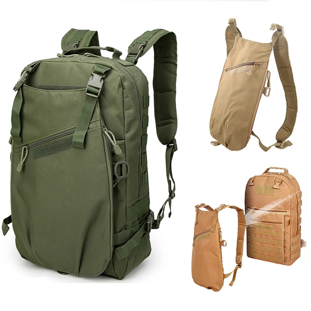 

Тактический спортивный рюкзак двойного назначения, 40 л, противоугонный, с расширяемой большой вместимостью для пеших прогулок, езды на велосипеде, охоты на открытом воздухе