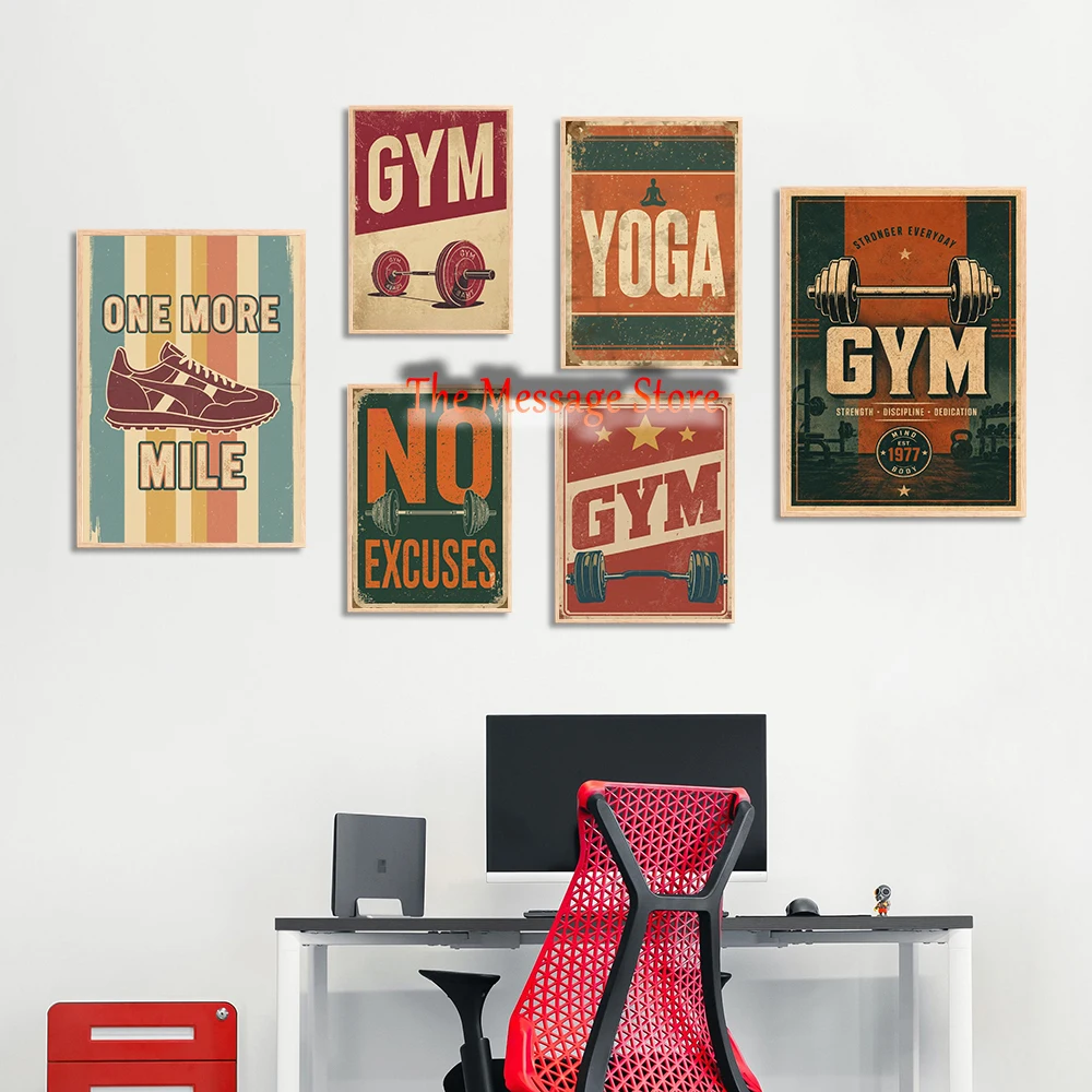 Home Gym Japan - Retro Weightlifting Vintage Fitness Mid-Century Style