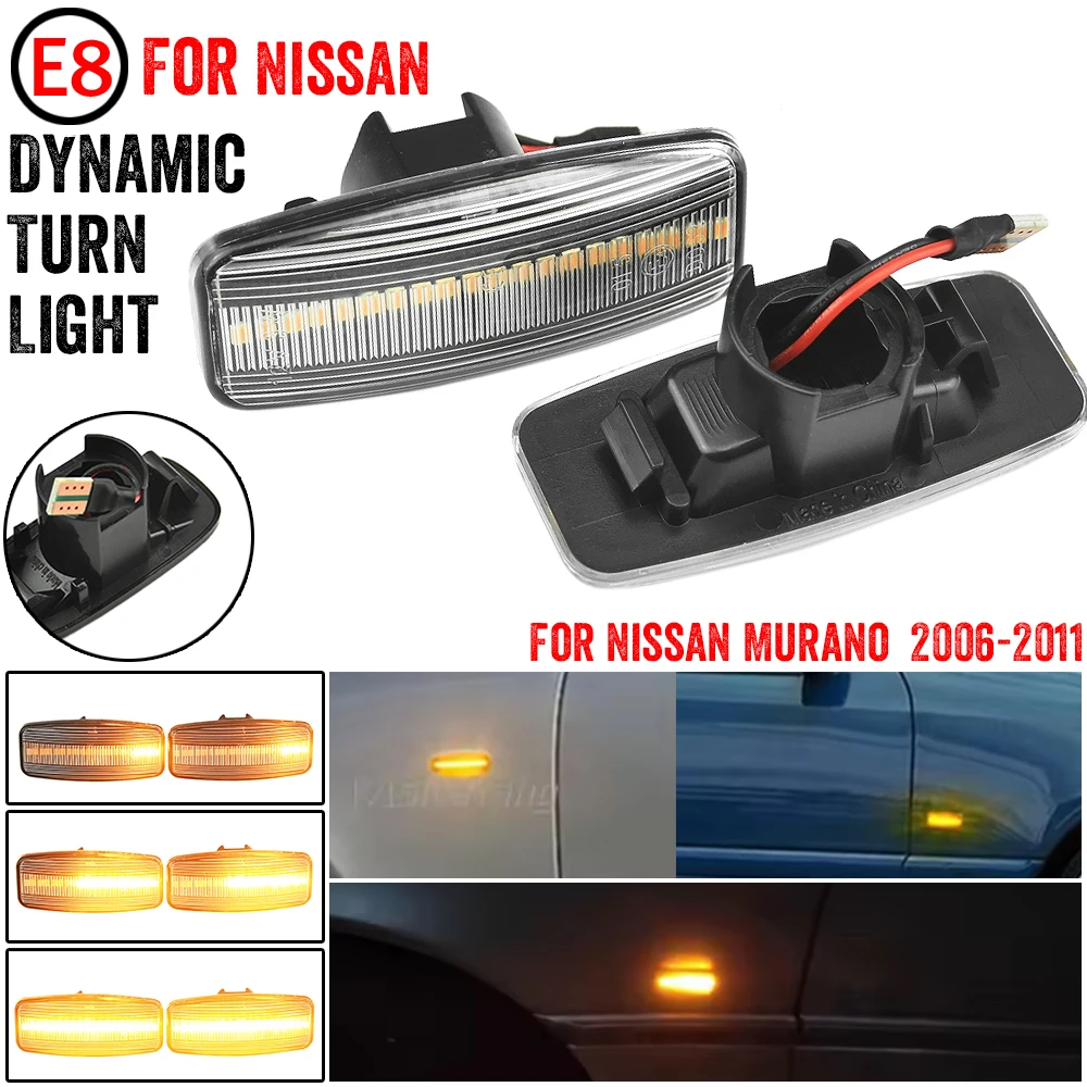 

Dynamic Side Turn Signal Indicator For Nissan Teana J31(Cefiro/Maxima) 2004-2007 Side Marker Lights