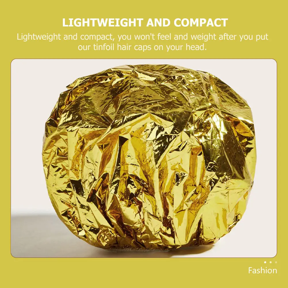 

10Pcs Caps Elastic Headband Heat Thermal Protection for Bathroom Spa Hair Salon Use Scalp Protection Caps