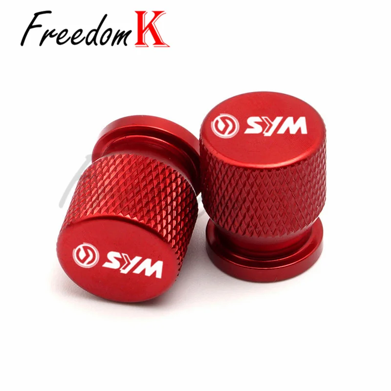 Wheel Tire Valve Stem Caps Airtight Covers For SYM JOYMAX 250i 300 CRUISYM 180 300i MAXSYM 400 600 JOXMAX F300