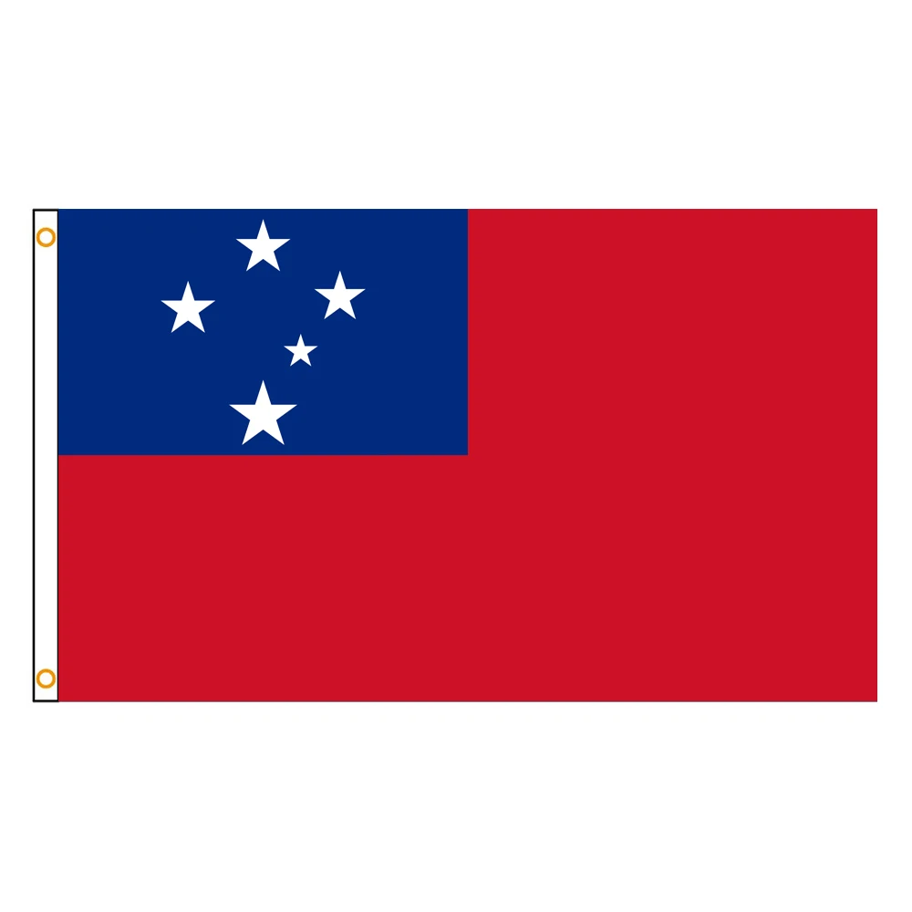 60×90 90x150 120×180CM Samoa Emblem Flag Polyester Printed Banner Tapestry For Decor