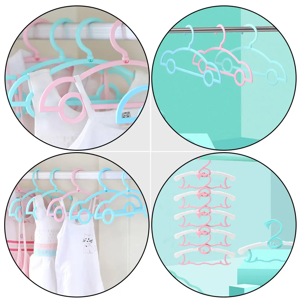 

10 Pcs Plastic Hangers Baby for Clothes Hanging Rack Heavy Kids Pp Resin Small Child