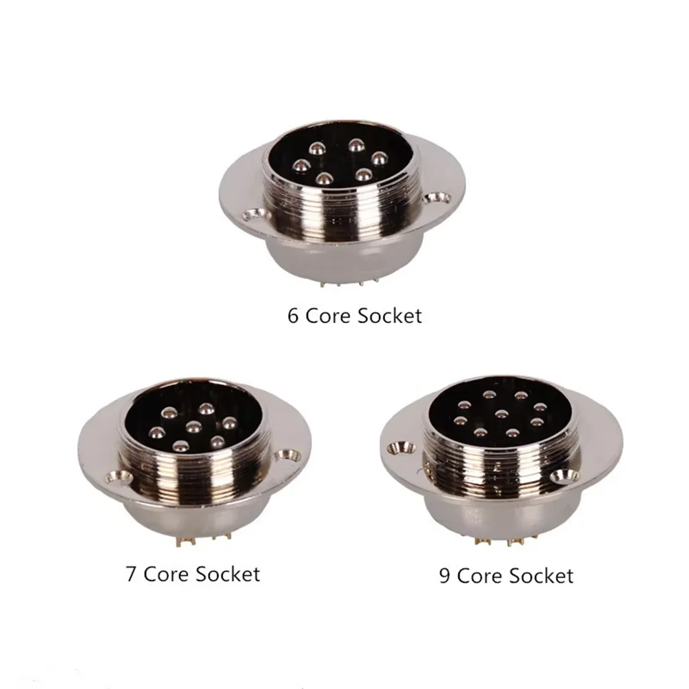 1PC, Welding Consumables 6 7 9 Prong Pins Pin Plug Socket Connector Aviation Plug for TIG MIG MAG Plasma Cutting Torch Style
