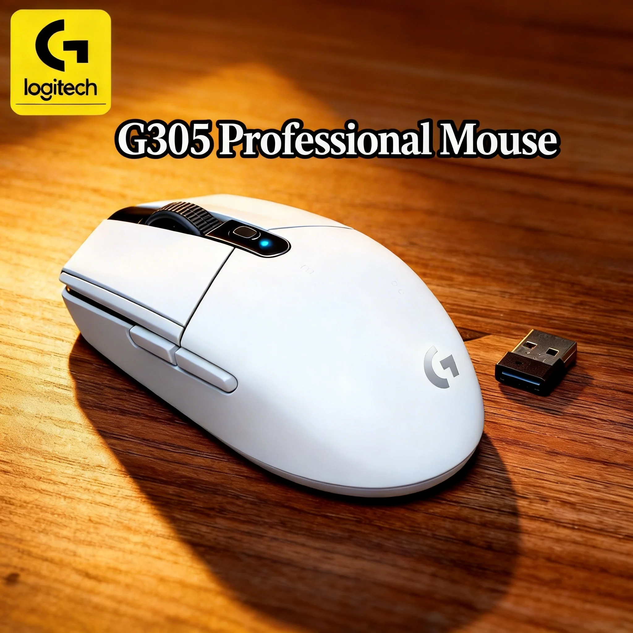 

Игровая мышь Logitech G305 с функцией One-Click Combo, высокая точность 12000 DPI, программируемые кнопки, идеально подходит для LOL