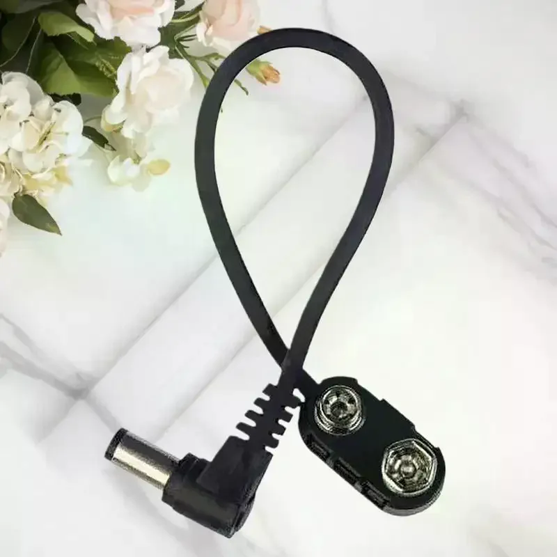 ขั้วต่อแบตเตอรี่ 9V สำหรับแป้นเหยียบกีตาร์, ตัวแปลงคลิปและอะแดปเตอร์จ่ายไฟ