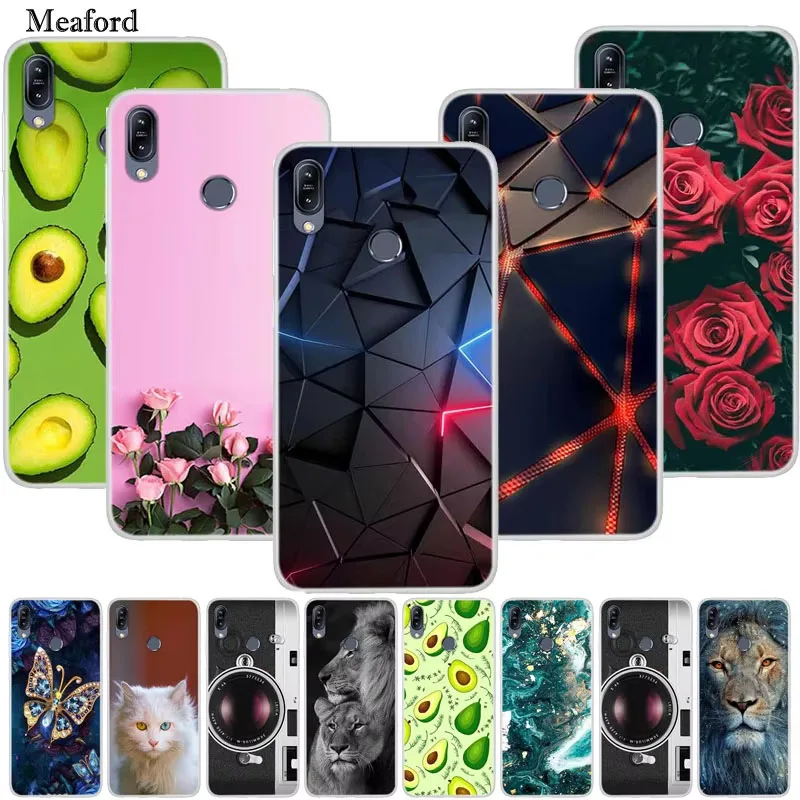 Funda For Asus Zenfone Max M2 ZB633KL Case Silicone Soft TPU Back Cover Phone Case For Asus ZB633KL Bumper for Asus X01AD Funda