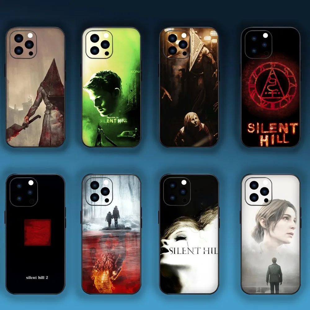 Movie R-Return To S-Silent Hill Phone Case For Xiaomi 12 11 Pro K40Pro Redmi Note7 8 9 Black Shell