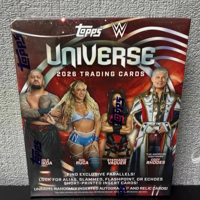2026 Topps Universe Wwe Collectible Trading Cards Blind Box World Wrestling Entertainment Sports Card Hobby Collectible Fan Gift view 2