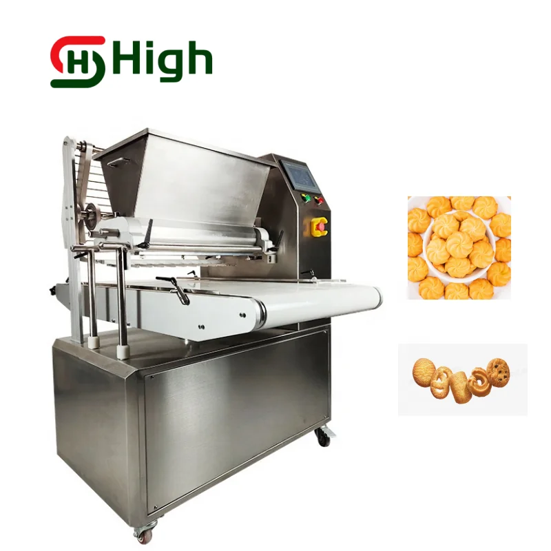Automatic Biscuit Making Production Line Electric Cookie Maker Making Forming Machines
