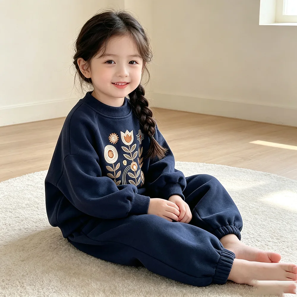 Neue Frühlings- und Herbstmode für Babys und Mädchen, Kinderkleidung, Niedliche Freizeitkleidung, T-Shirt und Hose, 2-teiliges Set, Kleinkind-Sportkostüm, Kinder-Trainingsanzüge – Detail 21