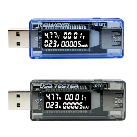 전압 측정기 전류 전압 용량 배터리 테스터 USB 볼트 전류 전압 닥터 충전기 용량 테스터 미터 보조베터리
