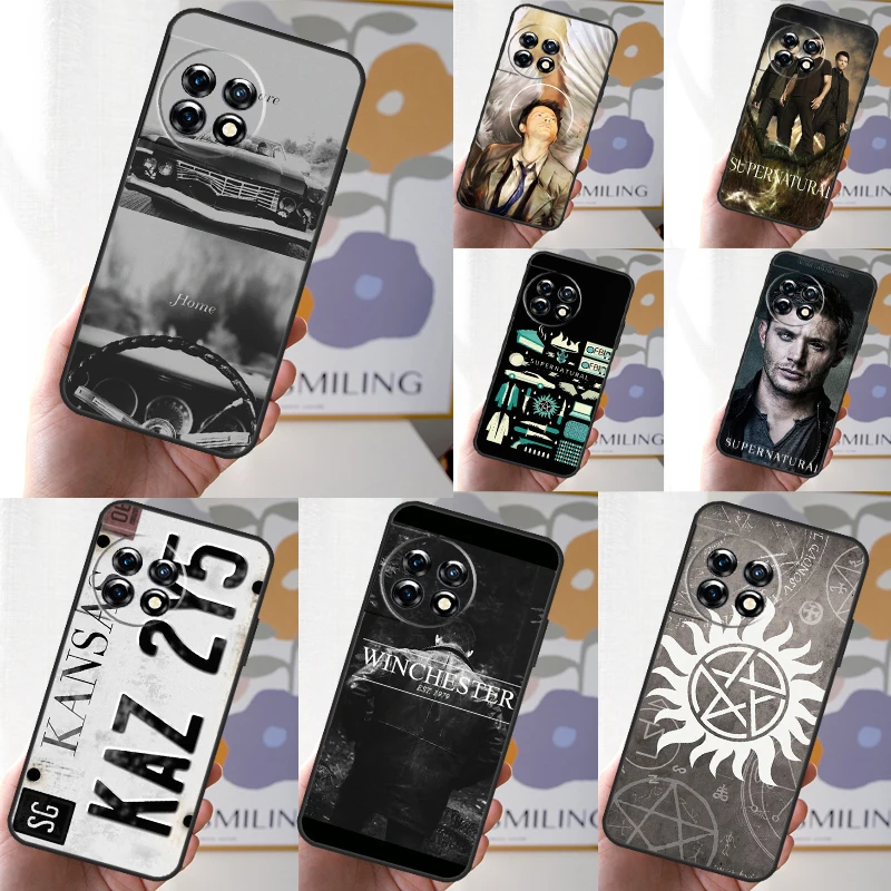 Supernatural Winchester Case For OnePlus 10T 8T 9R 10R 12R 8 9 10 Pro 11 12 OnePlus Nord 3 CE 2 Lite N10 N20 Cover