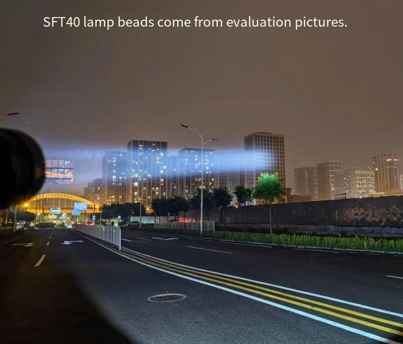 Jinheng JKK90S قابلة للشحن SFT40 حبيبات مصباح مستديرة متفاوتة الأحجام 26650/26800/26980 بطارية نوع-C مصباح يدوي قابل لإعادة الشحن 2800 لومينز التخييم في الهواء الطلق #2