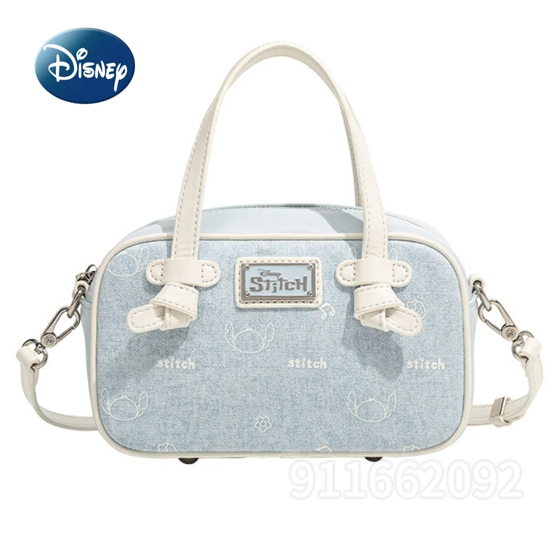 Disney Stitch New Women's Handbag Luxury Brand Original Fashion Women's Shoulder Bag Cartoon Mini Women's Bag High Quality