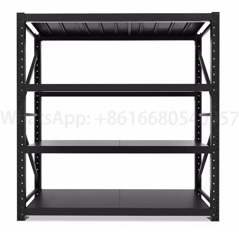 Versatile Steel Storage Rack 300kg Adjustable Shelves Boltless for Industrial Workshop Shelving System