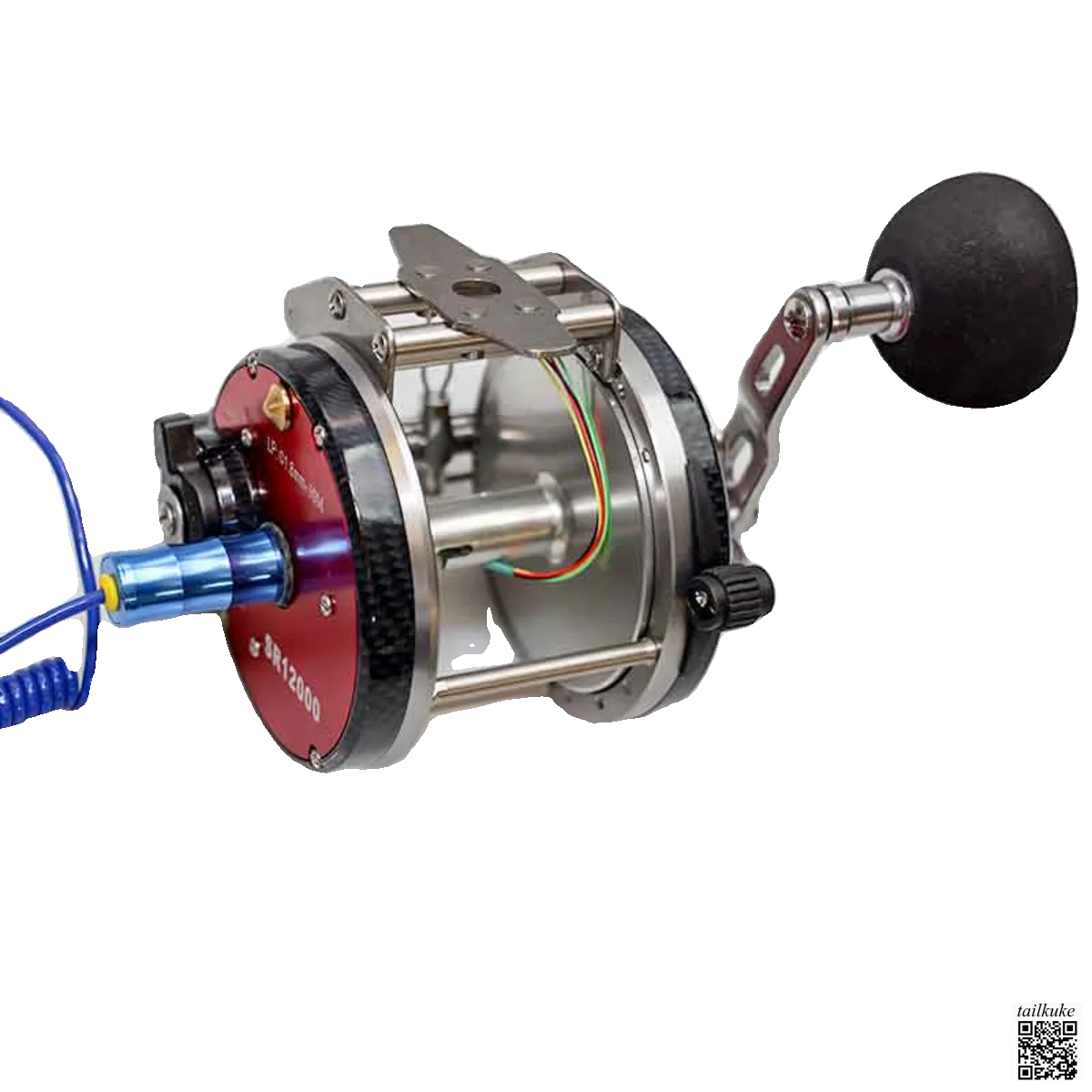 

Визуальное якорное рыболовное колесо, цельнометаллическое колесо SR12000 SR15000, барабанная противовзрывная леска, рыболовное колесо