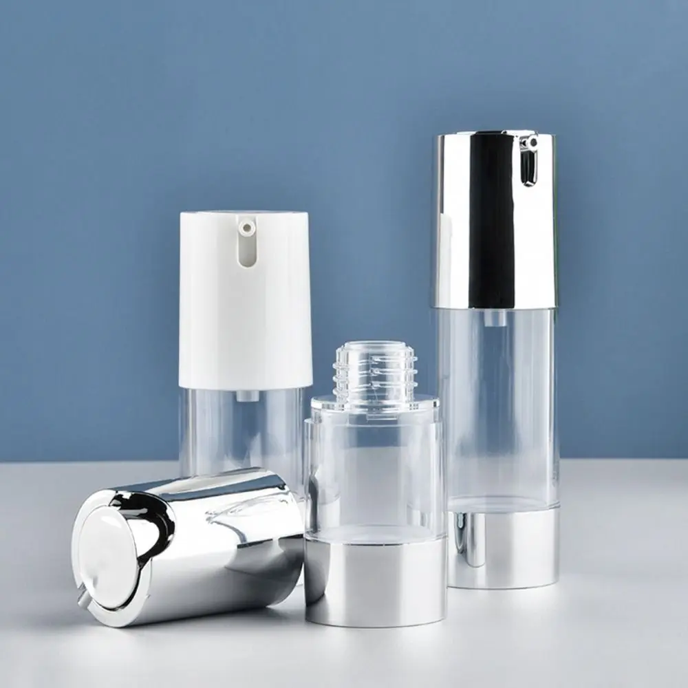 Cream Dispenser Refillable Skin Care Airless Pump Bottles Vacuum Lotion Bottle Cosmetic Container Liquid Foundation Bottle