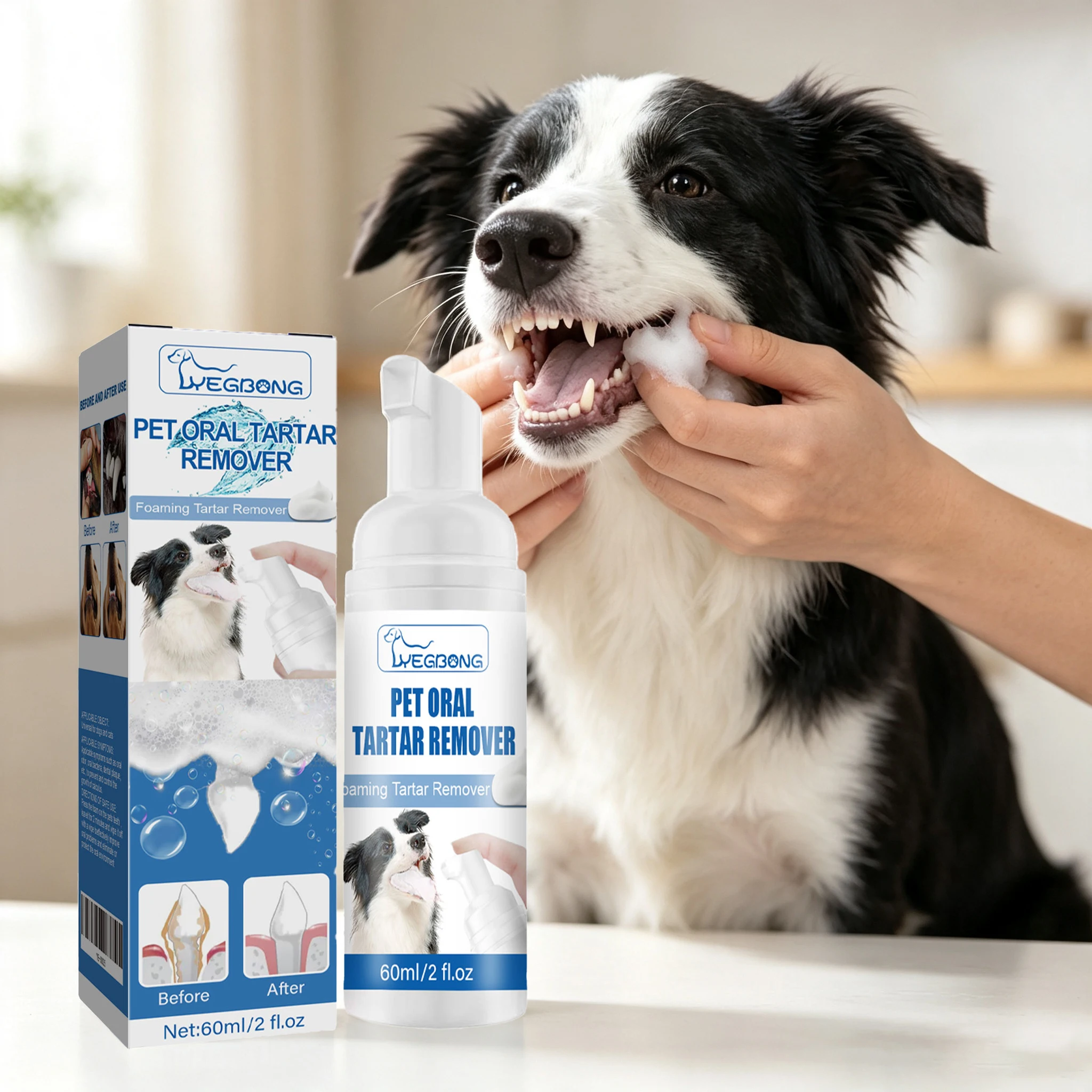 Teeth Whitening Promotion - Removedor de Manchas Dentales para Mascotas
