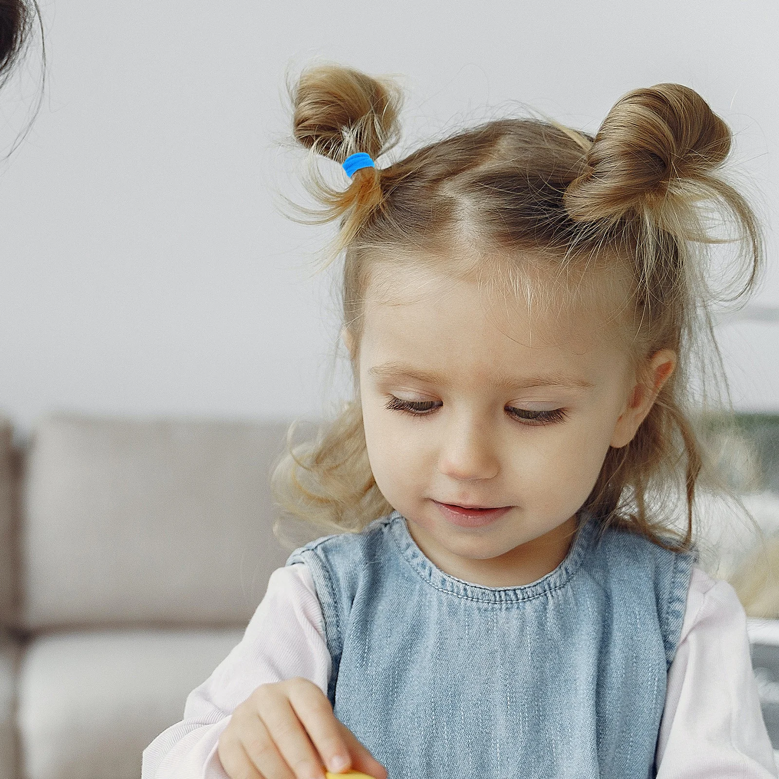 

100pcs Hair Ties Kids High Elasticity Rubber Bands Girls Ponytail Holder Sports Scrunchies Children Hair Rope