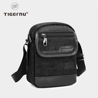 Tigernu Men's Shoulder Bag Light Weight Mini Crossbody Bags Casual Travel Sling Bag College Messenger Bags For Men Retro Series
