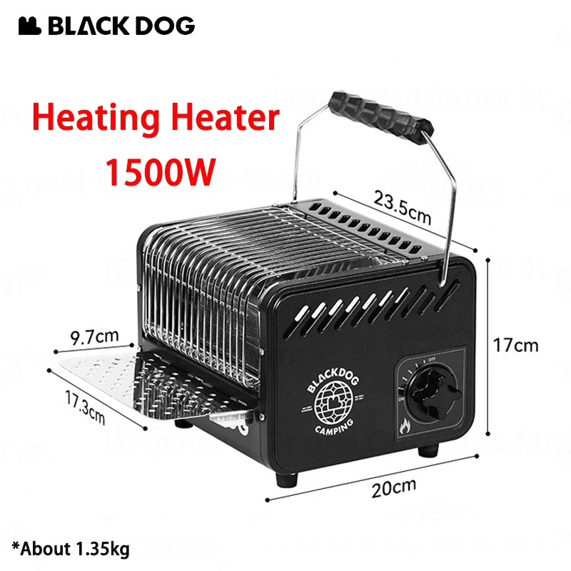 Naturehike BLACKDOG Outdoor Cassette Heating Stove Winter Heating Making Tea and Coffee Ultralight Camping Tent Portable Heater