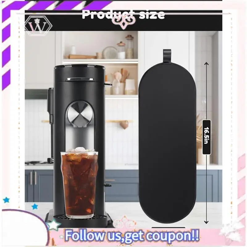 وسادة منزلقة بقاعدة مضادة للانزلاق A50F للنينجا PB051 وPB041-لصانعي القهوة ذات الخدمة الواحدة-مجموعة ملحقات انزلاقية ناعمة مثالية #6