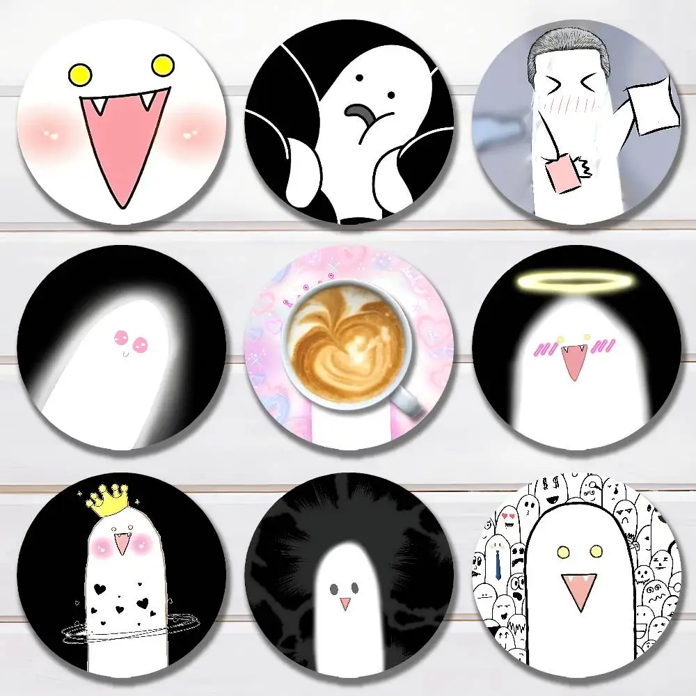 

Милые деревянные подставки для стаканов L-Lightsaber BL Manga, 10 см, круглые, для косплея, подарки для фанатов и друзей