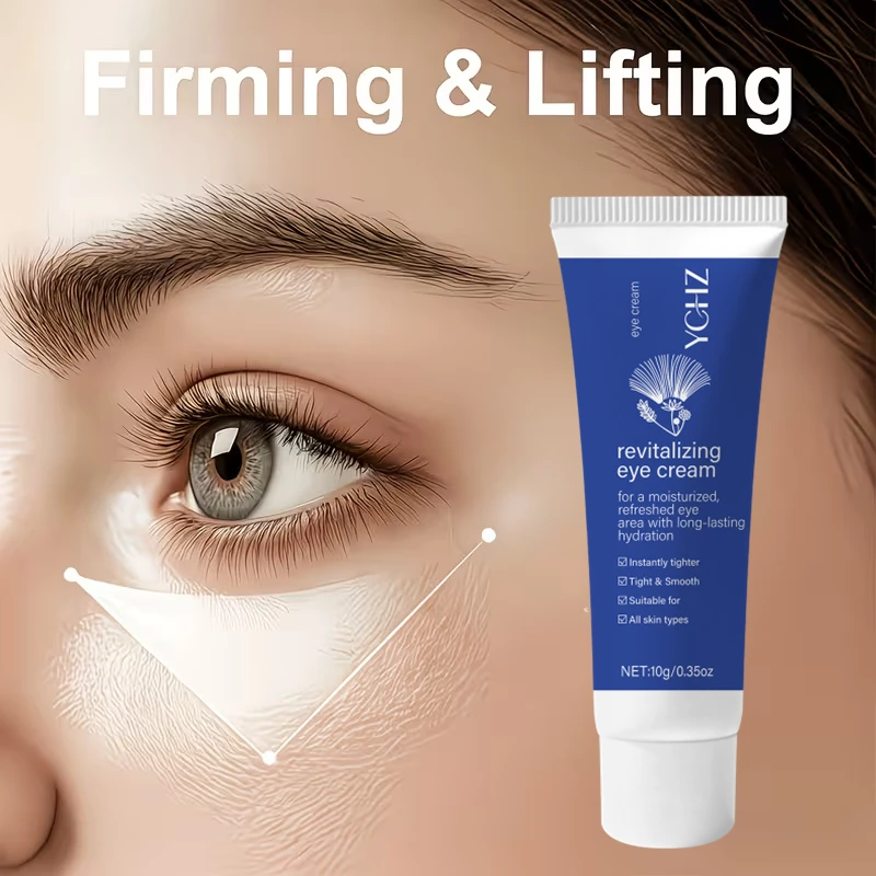 Revitalizing and Firming Eye Cream for Puffy Eyes and Dark Circles, Eye Bags, Wrinkles, with Visible Results in Just a Few Days, Moisturizes and Smooths the Eye Area, Brightens and Evens Out Skin Tone, and Enhances &24H Firming Effect