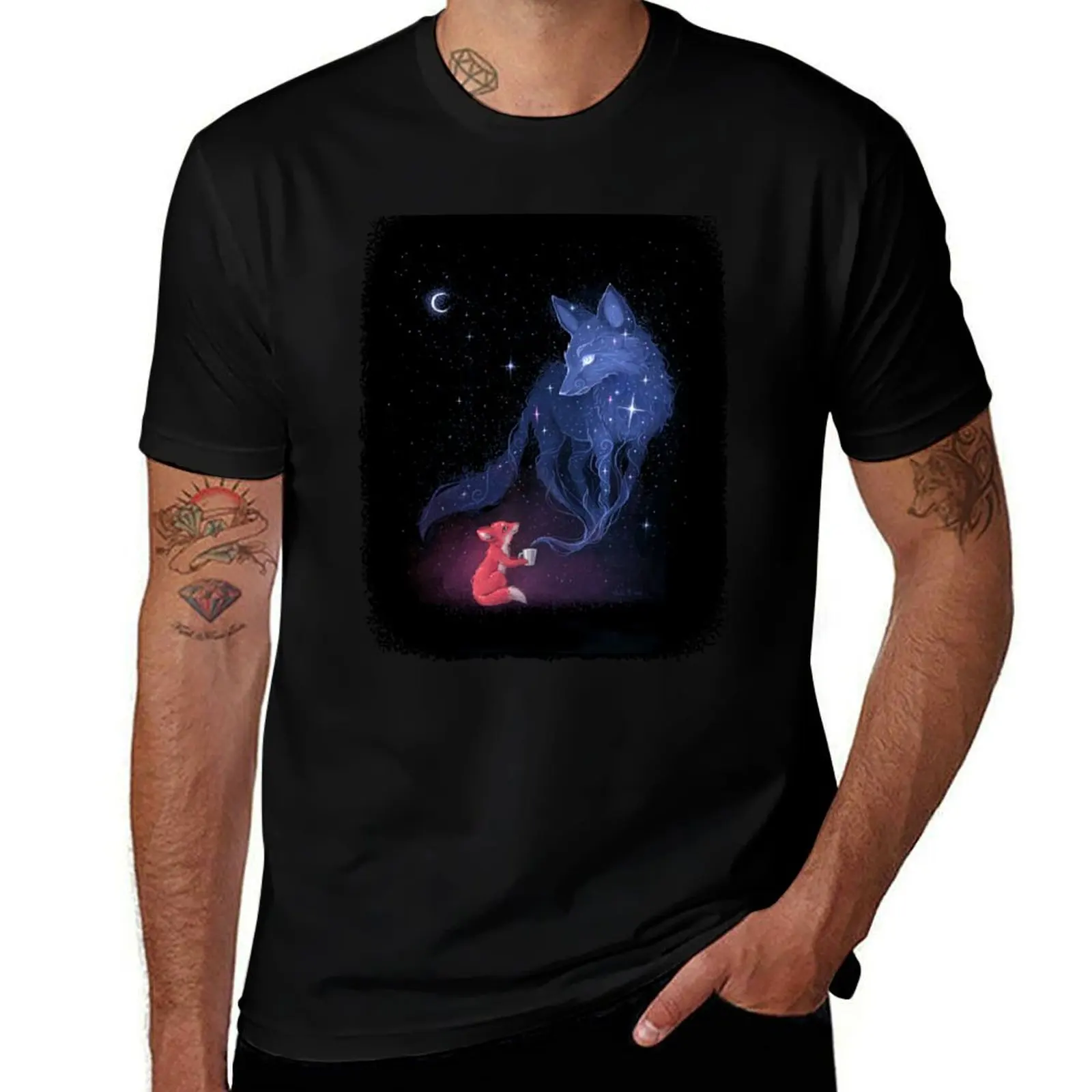 

Celestial T-Shirt korean fashion customs vintage mens clothes