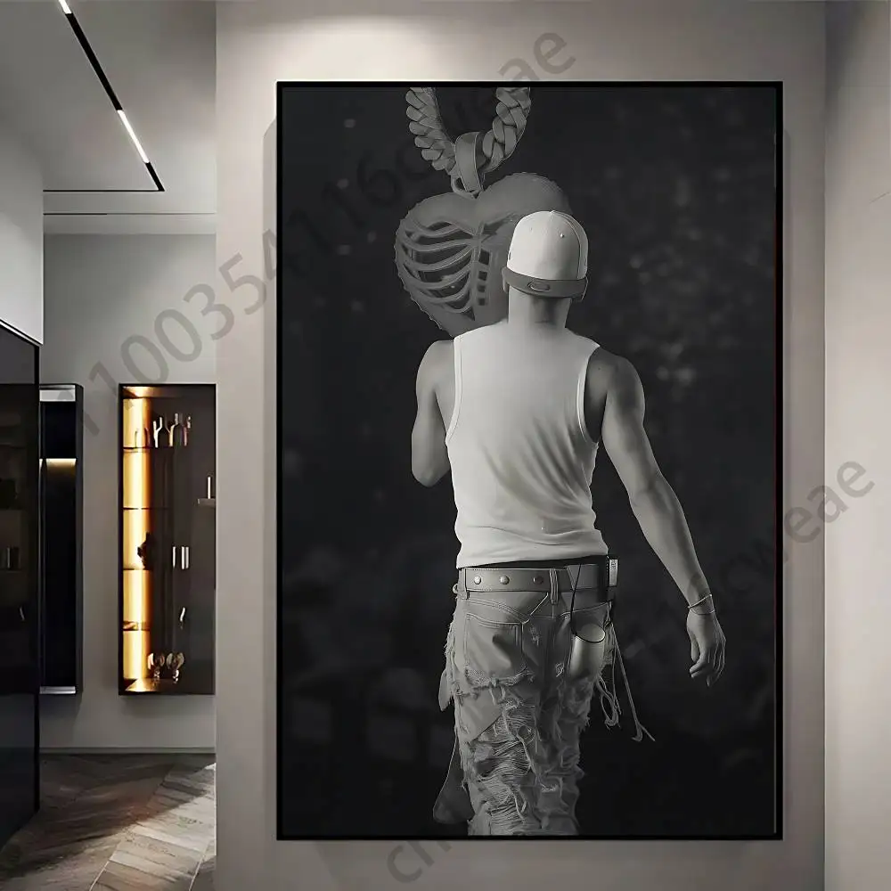 O-Omar C-Courtz Por Si Manana No Estoy Wall Art Poster Print Wall Decor for Living Room Bedroom Home Decoration