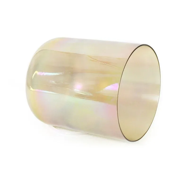 432Hz Crystal Singing Bowl Quartz Energy Cleansing Sound Bath with bag