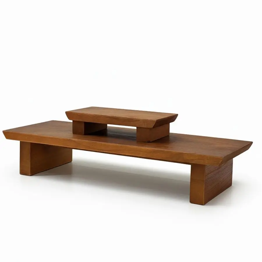 

Meditation Altar Table Solid Wood, Wooden Puja Table for Relaxation and Prayer, Low Meditation Tables, Japanese Floor Table, Sm