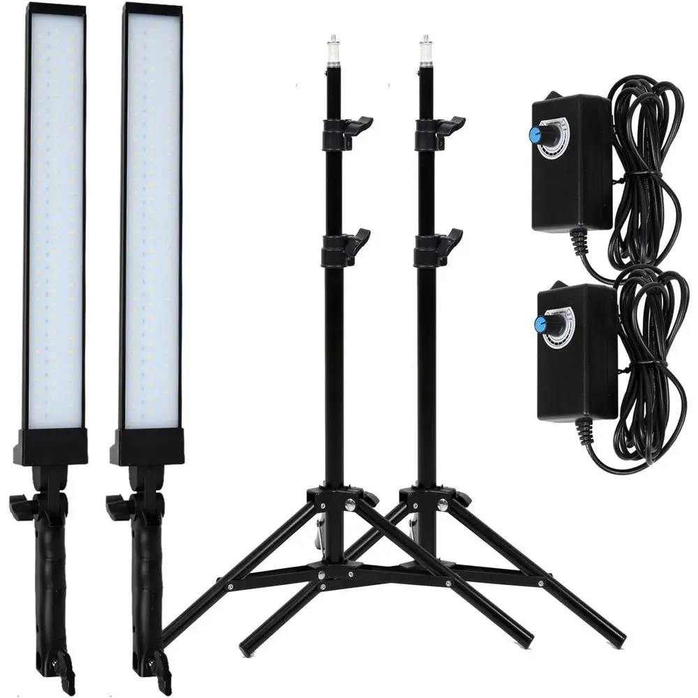 180 LED Light Photography Studio LED Lighting Kit Adjustable Light with Light Stand Tripod Photographic Video ill Light