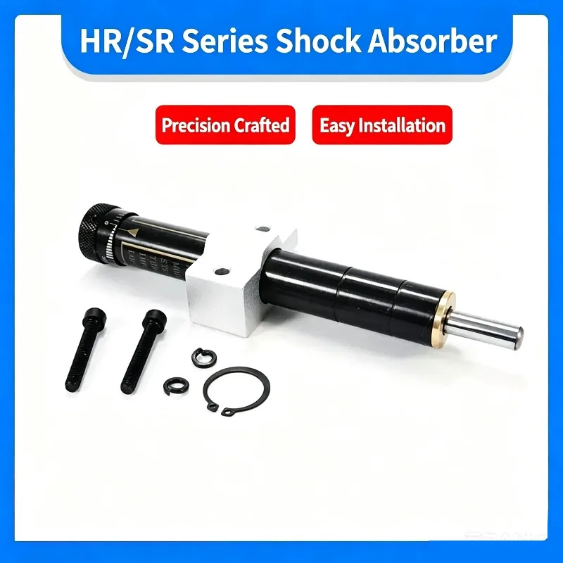 Pneumatic Hydraulic Shock Absorber Adjustable SR/HR15/30/60/80/100 Type Precision Steady Speed Control Buffers