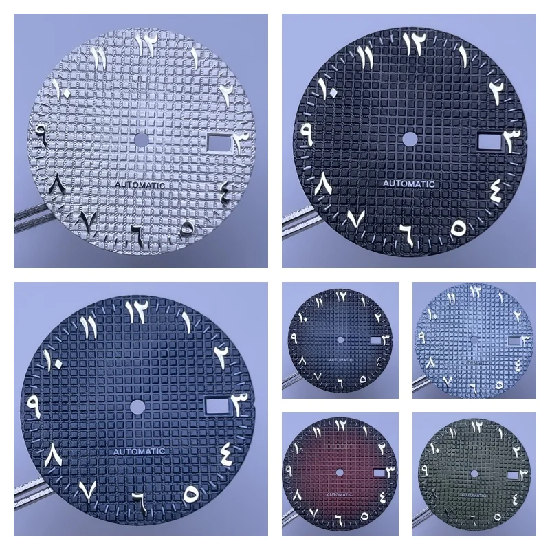 

NH35 Dial S Logo 30.5mm Arab Oak Dial Fit NH35/NH36/4R/7S Japan Movement High Quality Watch Modification Accessories ﻿